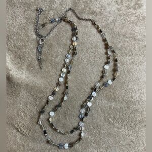 Chico’s Long Double Strand Necklace